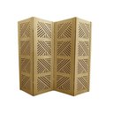 Ver imagem 1 de Biombo Dubai 4 Folhas sem Pezinhos