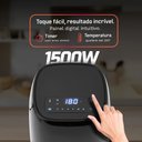 Ver imagem 6 de Fritadeira Airfryer Hq sem Óleo 4,8l Preto Hq-af4.8lmp 110v