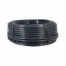 Mangueira Preta Irrigação Plastica 1/2 - 1,3mm Pesada - Rolo com 60M - 1
