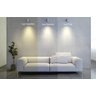 Trilho Eletrificado 2 Metros + 5 Spots Branco Led 7w Bivolt 3000k Branco Quente - 5