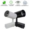 Trilho Eletrificado 2 Metros + 5 Spots Branco Led 7w Bivolt 3000k Branco Quente - 4