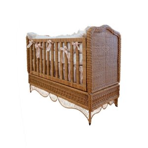 Berço de Junco Natural Rl - Bamboo Style Berço Rl