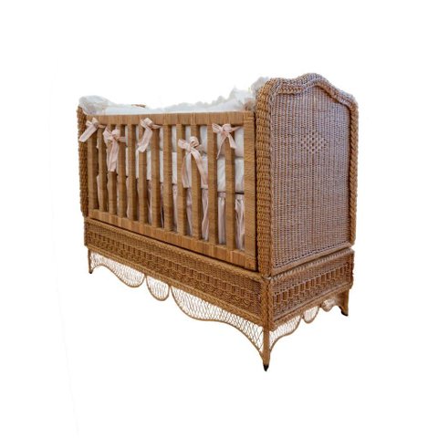 Berço de Junco Natural Rl - Bamboo Style Berço Rl