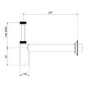 Ver imagem 2 de Sifão para lavatório 1680.BL.100.112.MT - Deca