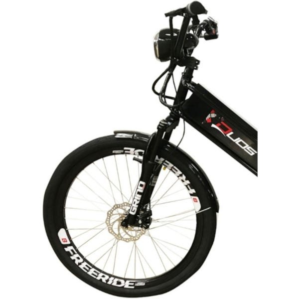Bicicleta Elétrica Confort FULL 800W 48V 15Ah Cor Preta - 2