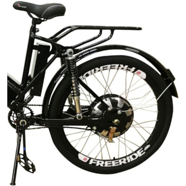 Bicicleta Elétrica Confort FULL 800W 48V 15Ah Cor Preta - 4
