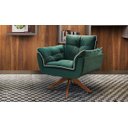 Ver imagem 2 de Poltrona Giratória Verde