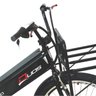 Bicicleta Elétrica Cargo 800W 48V 12Ah Aro 26 Preta - 4