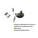 Ver imagem 3 de Kit Cuba Pia Gourmet Dupla Aço Inox e Torneira Flexível Preta Brinovar