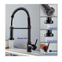 Ver imagem 7 de Kit Cuba Pia Gourmet Dupla Aço Inox e Torneira Flexível Preta Brinovar