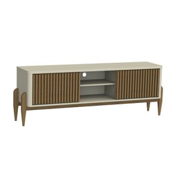 Rack Sereno para TV 55 Polegadascom Ripado 2 portas de correr 160mm Sereno - 2