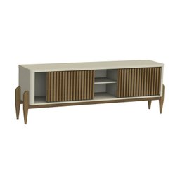 Rack Sereno para TV 55 Polegadascom Ripado 2 portas de correr 160mm Sereno - 4