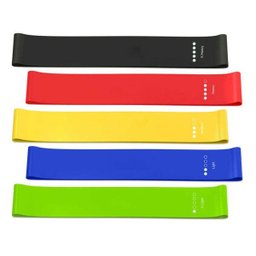Kit 5 Faixas Elasticas Mini Band Academia em Casa Extensor Exercicios Yoga Pilates Fitness Crossfit - 11