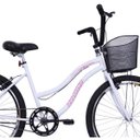 Ver imagem 3 de Bicicleta Feminina Aro 26 Beach Branca