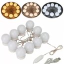Ver imagem 4 de Kit 10 Lampadas- Luminária Led de Maquiagem Camarim Penteadeira 10 Lâmpadas