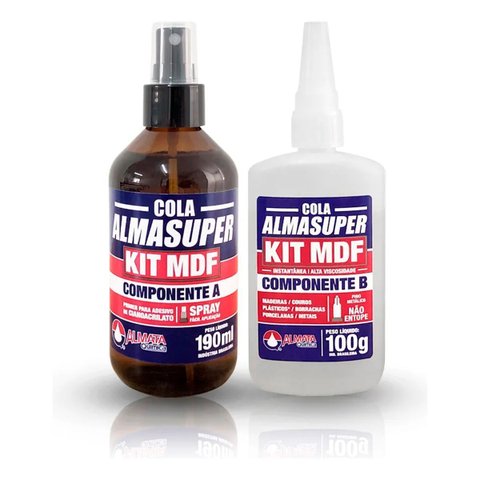 Kit Cola Instantanêa Almasuper Mdf