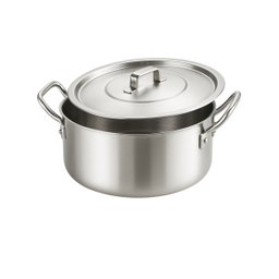 Caçarola Aluminio Polido Profissional 40cm 23l Nacional - 3