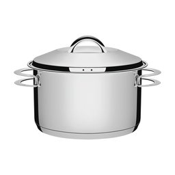 Caçarola Tramontina Solar Solar Funda em Aço Inox Fundo Triplo com Tampa e Alças 28 Cm 8,4 L Tramont - 5