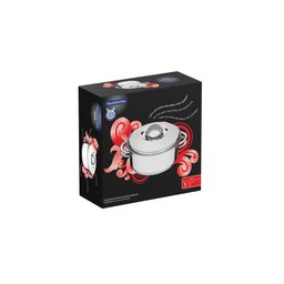 Caçarola Tramontina Solar Solar Funda em Aço Inox Fundo Triplo com Tampa e Alças 28 Cm 8,4 L Tramont - 6