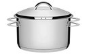 Ver imagem 1 de Caçarola Tramontina Solar Solar Funda em Aço Inox Fundo Triplo com Tampa e Alças 28 Cm 8,4 L Tramont