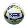Bola Futsal Topper Samba TD1 PVC Quadra Super Macia e Resistente Branco/Azul 7170 - 1