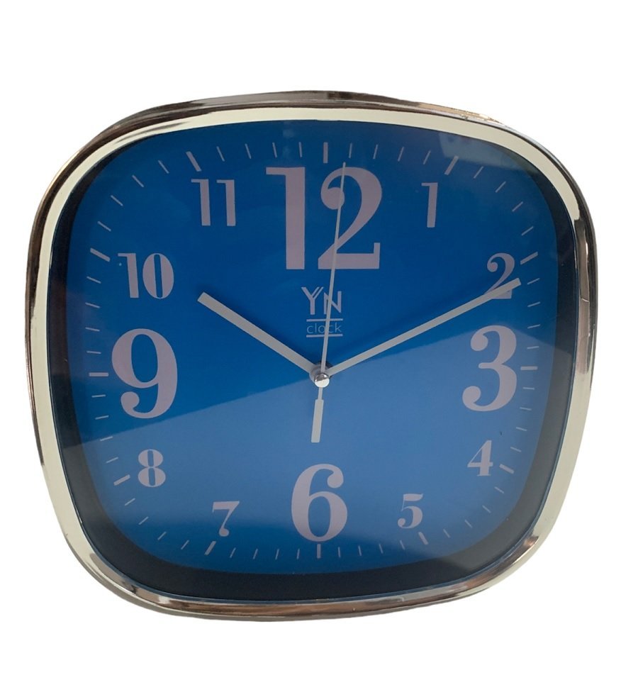 Relógio Parede Cozinha Sala Escritório Moderno Cromado Yn Clock Relógio Decorativo, Relógio Parade N - 3