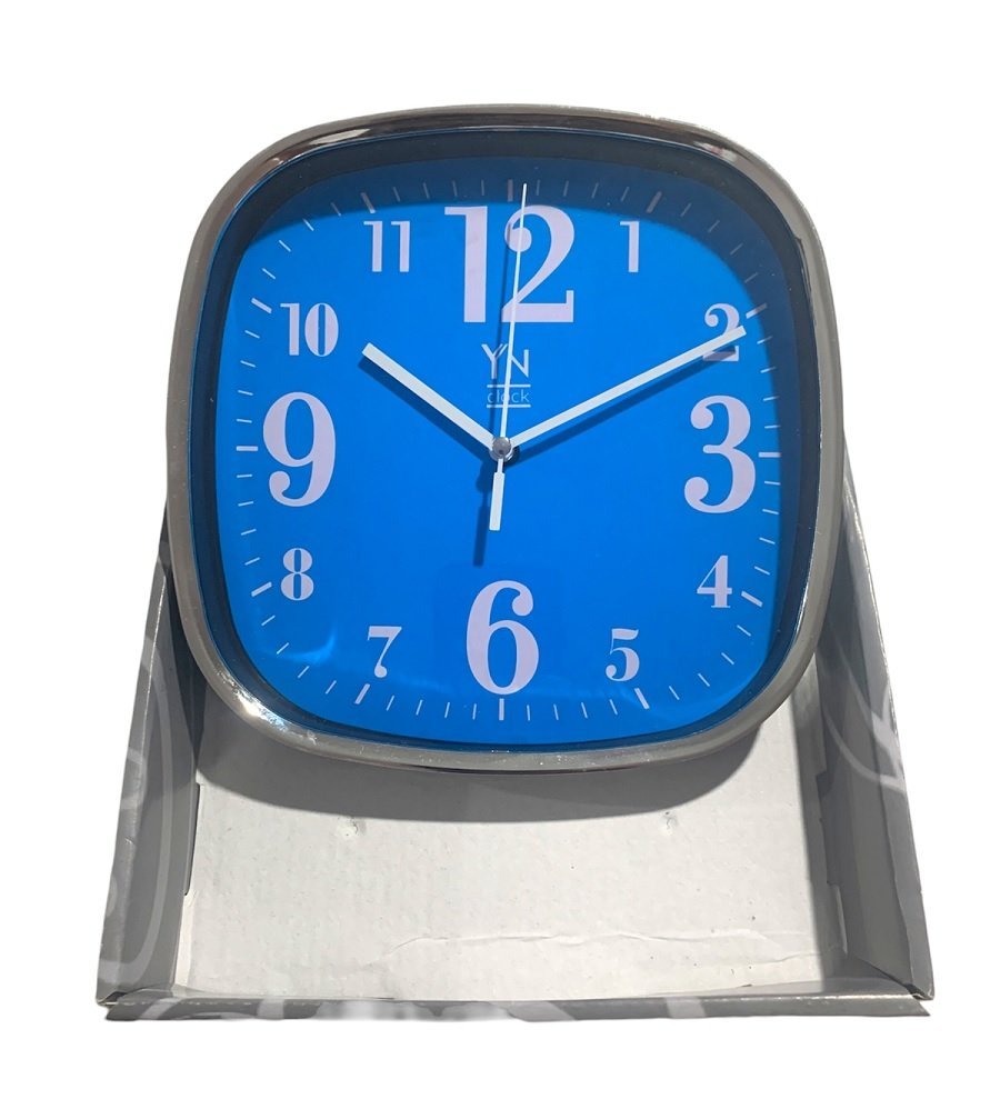 Relógio Parede Cozinha Sala Escritório Moderno Cromado Yn Clock Relógio Decorativo, Relógio Parade N - 5
