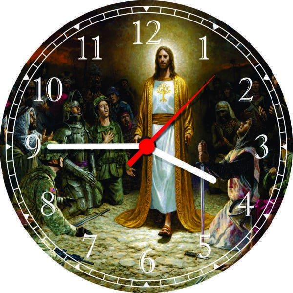 Relógio De Parede Jesus Católicos Religiosidade Gg 50 Cm 07 - 1