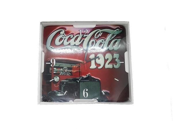 Relógio de Parede em Madeira Coca Cola Vintage - 1