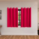 Ver imagem 1 de Cortina Daily Varão 1,5m Blackout PVC com Voil Xadrez 2,00MX1,40m Sala Quarto Pink