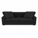 Ver imagem 5 de Sofá Decorativo Sala de Estar Champions 2 Lugares 150cm Couro Preto - Mozzelar