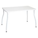 Ver imagem 4 de Conjunto Mesa de Jantar 115cm com 6 Cadeiras Multimóveis Cr50137 Branco/marrom