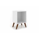 Ver imagem 1 de Mesa Cabeceira Casal RT3013 Branco - Movelbento