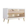 Berço 3 em 1 Retrô Lígia Branco Carolina Baby - 1