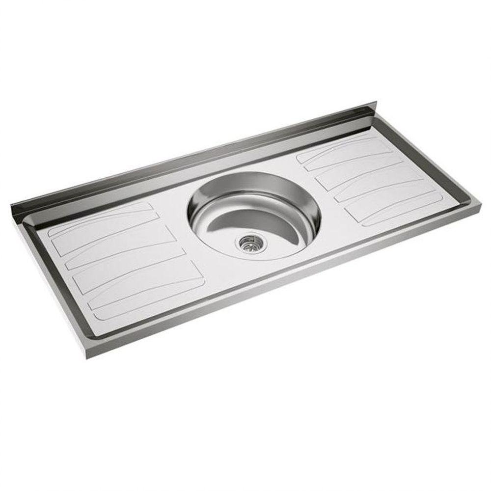 Bacia Inox 120x52 Pop Redonda 37017 Duranox Inox
