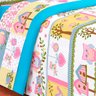 Kit Edredom Infantil Solteiro Estampado Coruja Feminino 5 Peças + Jogo de Cama Solteiro - 4