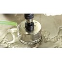 Ver imagem 2 de Serra Copo Diamantada 35mm Piso Granito Porcelanato Cortag