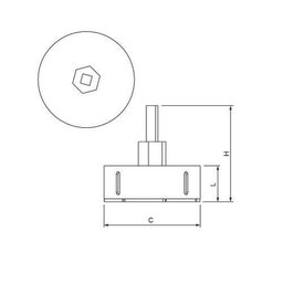 Serra Copo Diamantada 35mm Piso Granito Porcelanato Cortag - 6