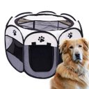 Ver imagem 6 de Cercadinho Casinha Cachorro Grande Gato Coelho Pet Dobravel Portatil Canil Chiqueirinho Resistente M