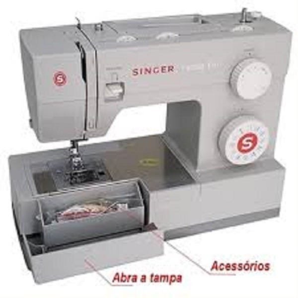 Máquina de costura Singer Facilita Pro 4423 cinza 220V