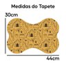 Tapete Comedouro Ração Cachorro Pet Cão Dog Lona Nº5 - 30x44 Arte na Arte Tapete para Comedouro de C - 4