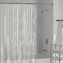 Ver imagem 1 de 1 Cortina Box Banheiro Transparente Antimofo Ajustável 2,30m