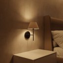 Ver imagem 1 de Arandela Luminária de Parede Clássico com Interruptor com Cúpula Ref 16 Decoração Casa Sala Quarto
