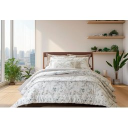 Jogo de Cama Queen Tulia 300 Fios Satinée Kacyumara - 3