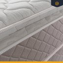 Ver mais imagens de Cama Box Baú Casal com Colchão de Espuma D45 Strong One Face Branco