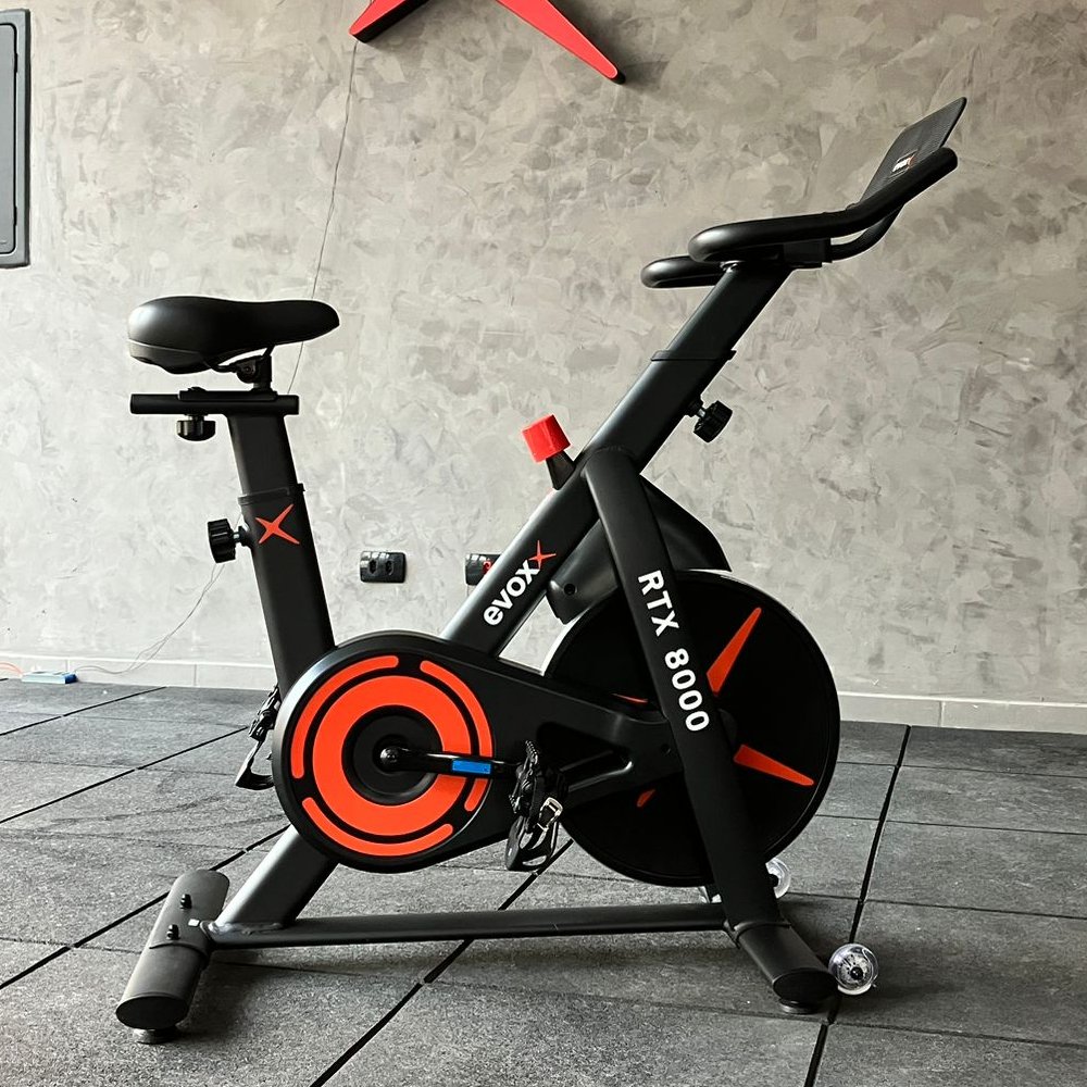 Bicicleta Spinning Magnética Roda de 15kg Evox Fitness - 3