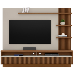 Painel Araruna Freijo Off White para Tv até 65 Polegadas Linea Brasil - 5