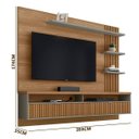 Ver imagem 4 de Painel Ripado Araruna Amendoa Titânio - Línea