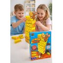 Ver imagem 2 de Cheese Stack – Jogo Torre de Empilhar Queijos 20 Peças | Equilíbrio e Coordenação | 1 a 4 Jogadores 