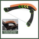 Ver imagem 5 de Cadeira Escritório Gamer Nitro Laranja Ergonômica Couro Sintético Reclinável Altura Ajuste Luvinco